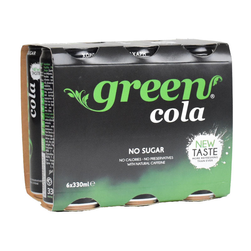 Green Cola No Sugar 6x330 ml