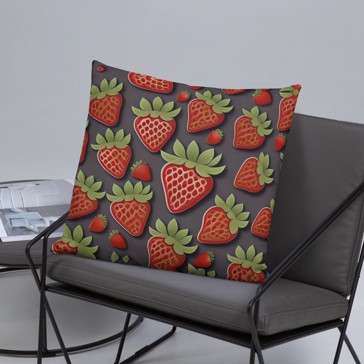 Strawberries from Cyprus Basic Pillow