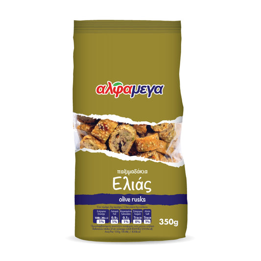 Alphamega Olive Rusks 350 g