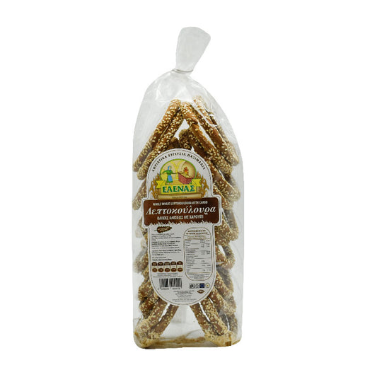 Elenas Cypriot Whole Wheat Leptokouloura With Carob 250 g